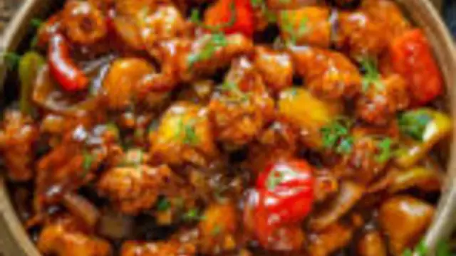 சுவையான சேலம் மாம்பழ சில்லி சிக்கன்                                          இப்படி செஞ்சி பாருங்க!