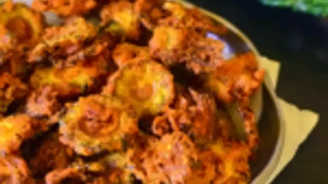 மொறு மொறுப்பான பாகற்காய் பக்கோடா செய்வது எப்படி ?