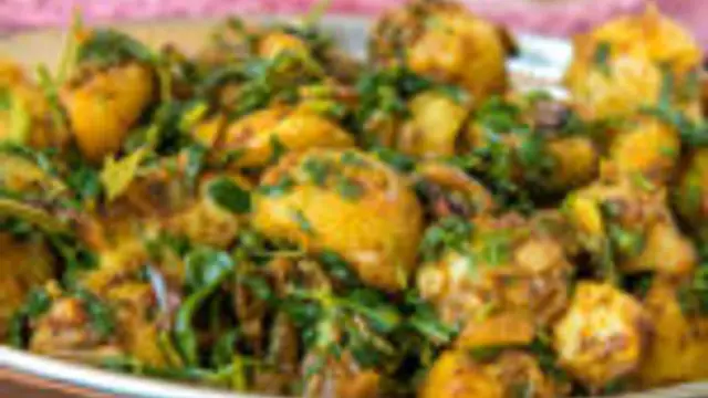 ருசியான ஆலு மேத்தி சப்ஜி ரெசிபி இப்படி செஞ்சி பாருங்க! உருளைக்கிழங்கு வறுவல்,குருமா வைப்பது போலவே ரொம்ப சுலபம்!!