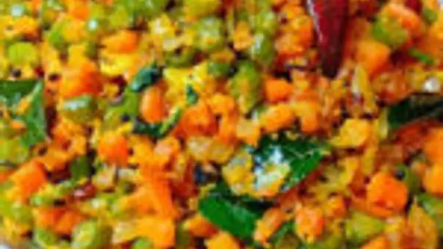 Carrot Beans Poriyal