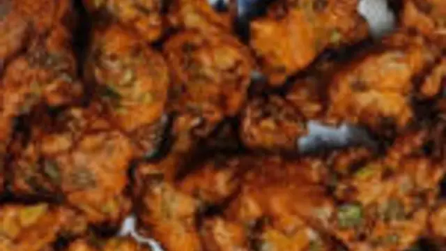 Palak Pakoda 1