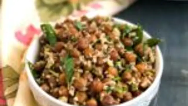 கோவில் ஸ்டைல் சுண்டல் செய்வது எப்படி ?