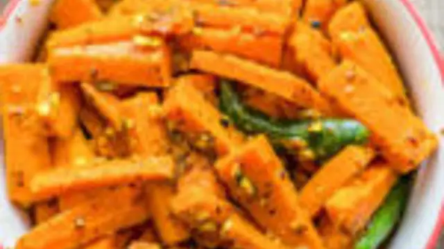 Carrot Poriyal