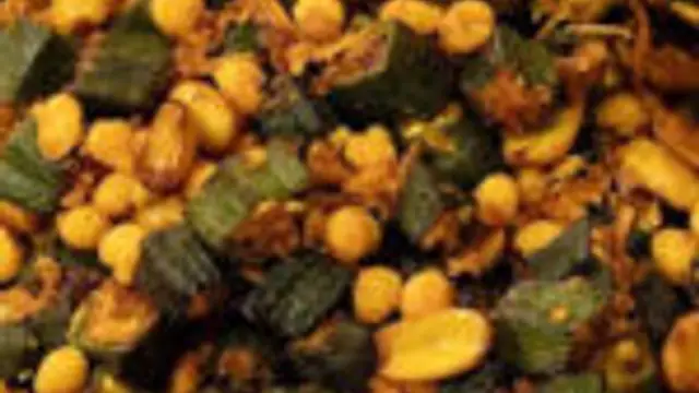 Vendaikkai Boondi Fry