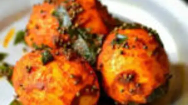 Spicy Egg Masala Fry