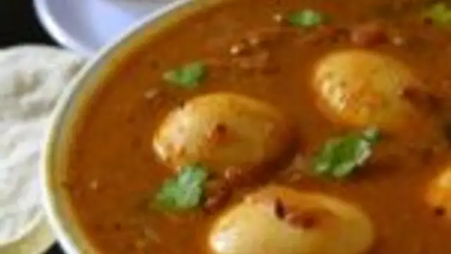 சுவையான முட்டை குழம்பு செய்வது.