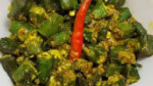 வெண்டைக்காய் கிரீன் மசாலா இந்த மாதிரி ஒரு தடவை செஞ்சு பாருங்க!!