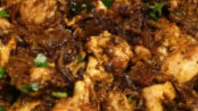 Mutton Brin Egg Papper Fry 2