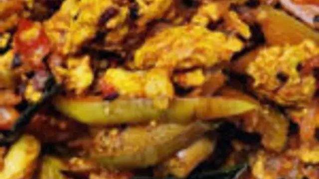 Brinjal Egg Fry