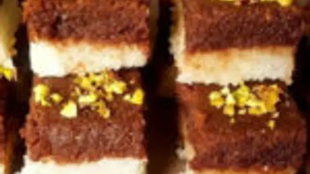 Chocalate Coconut Burfi