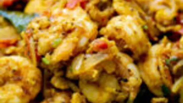 Butter Prawn Egg Masala
